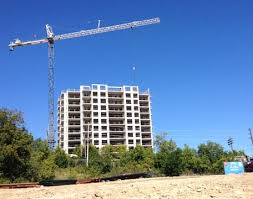 Construction of RiverHouse Condominiums, Downtown Guelph, 2013.